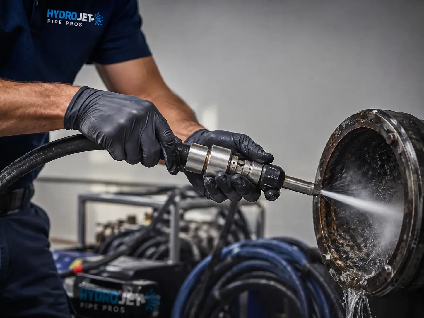 Hydro Jet Pipe Descaling in Burleson, TX
